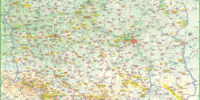 Polonia atracciones mapa